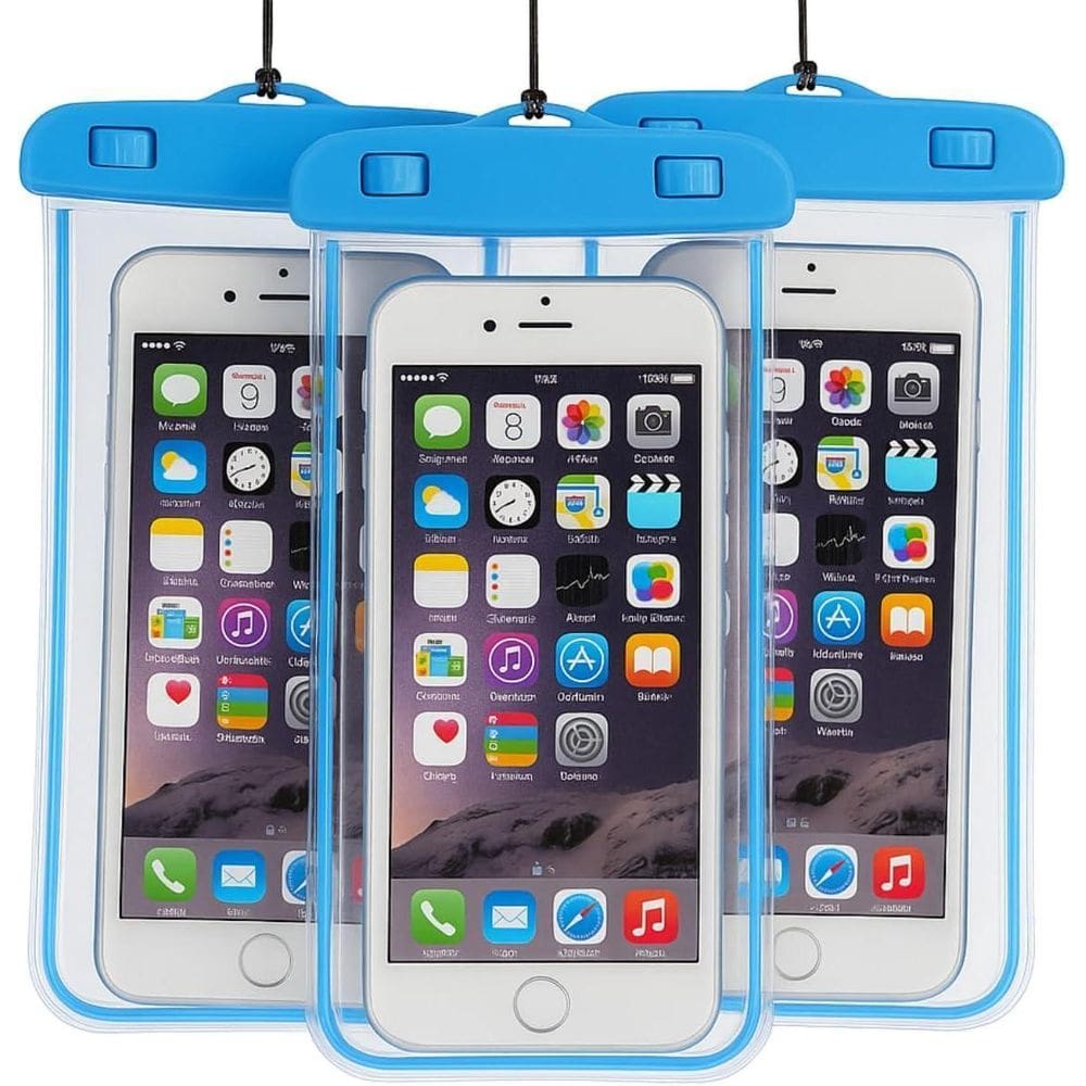 Capa Prova D`Agua Protetora Para Celular B-Max Transparente