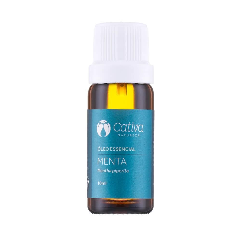 Óleo Essencial Natural De Menta 10Ml - Cativa Natureza