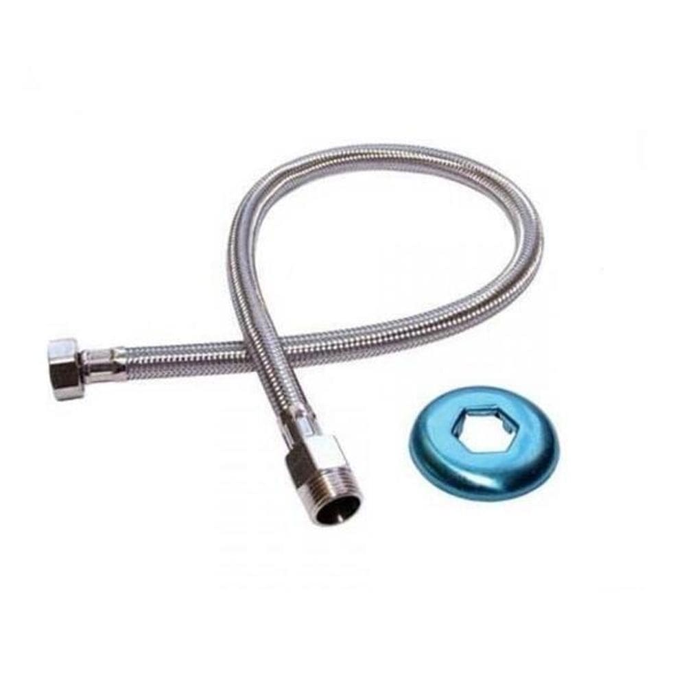 Engate Flexível De Aço Inox Trançado 60 Cm