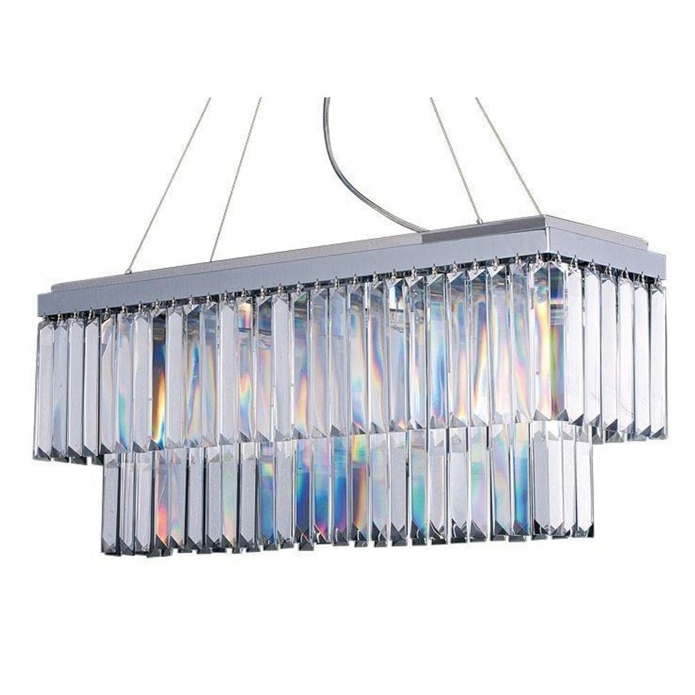 Pendente Lustre Ceos De Cristal Para Led