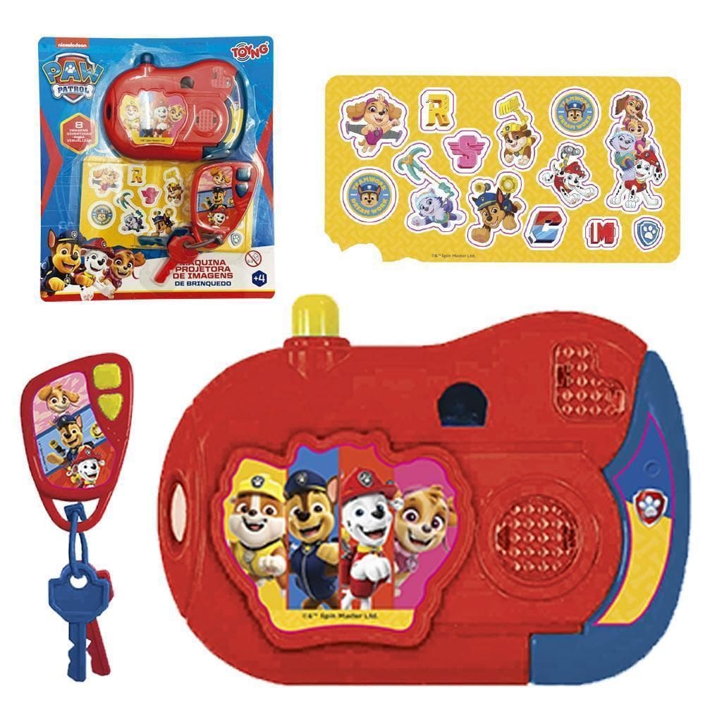Patrulha Canina Camera Fotografica Infantil Maquina Projetor