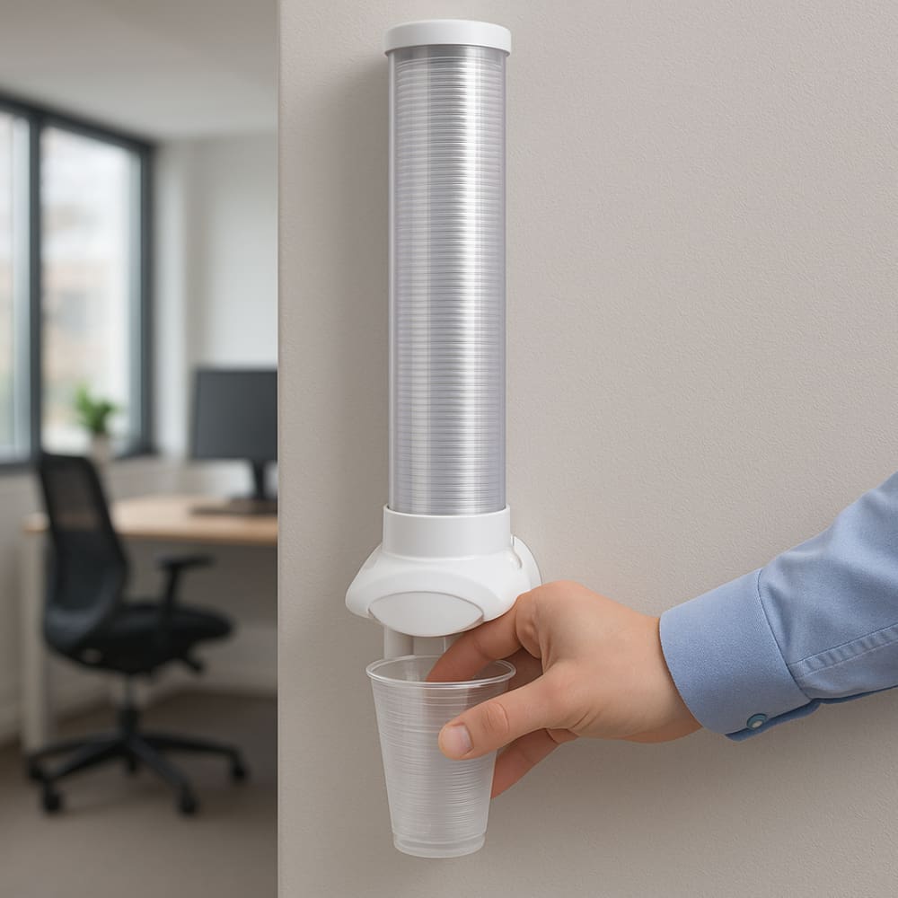 Suporte de Copos Descartáveis 150/180/200ml Bellplus Branco