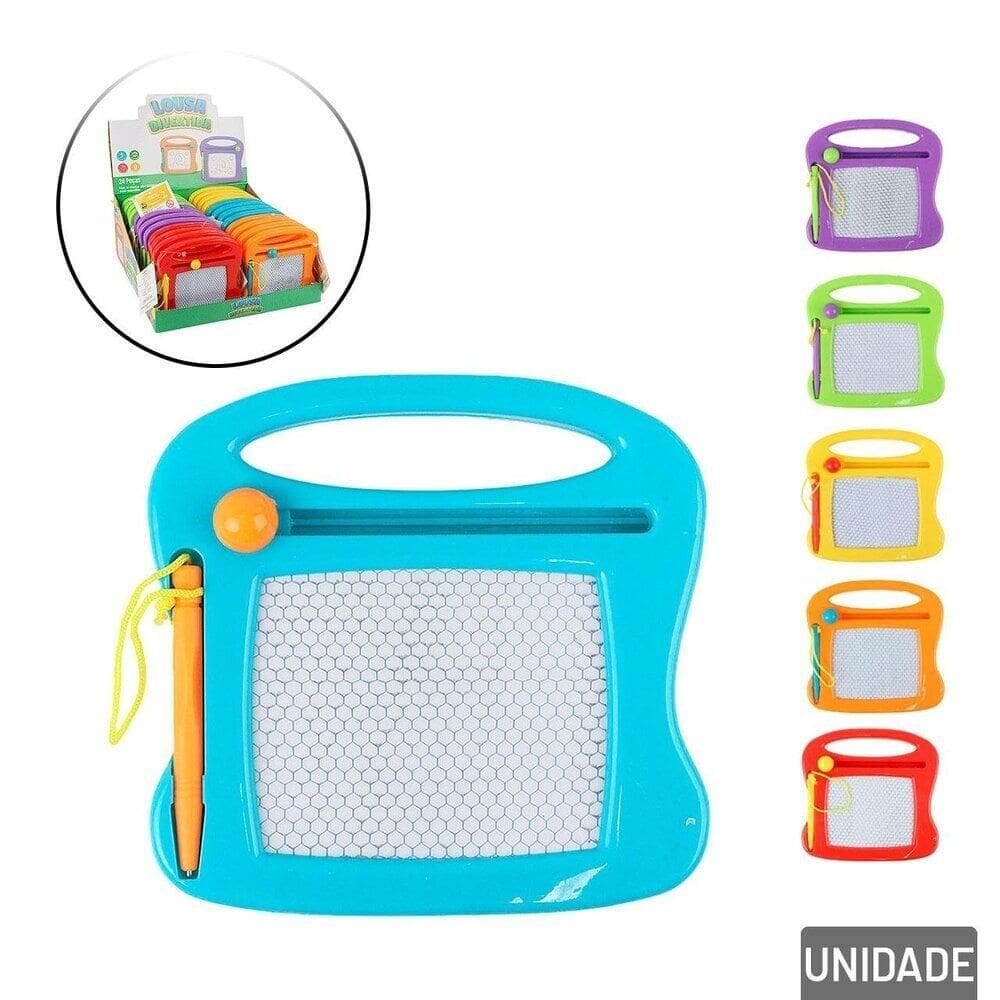 Mini Lousa Mágica 10,5x11cm Color - Tudo em Caixa