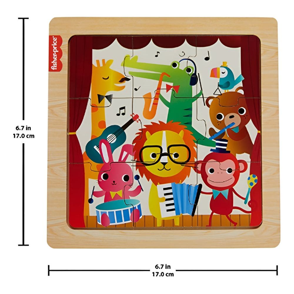 Meu Primeiro Quebra-cabeca de Madeira - Safari Musical DTC