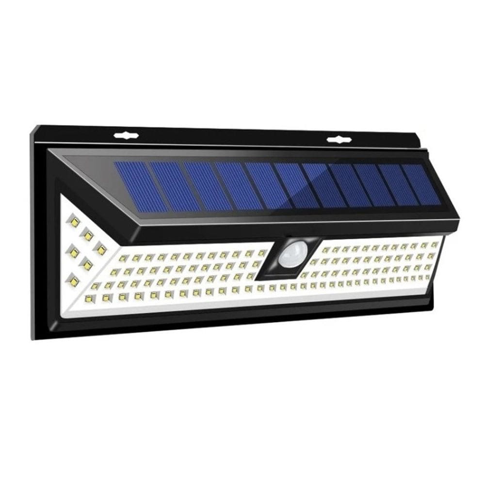 Refletor solar externo 120LED com sensor de movimento IP65