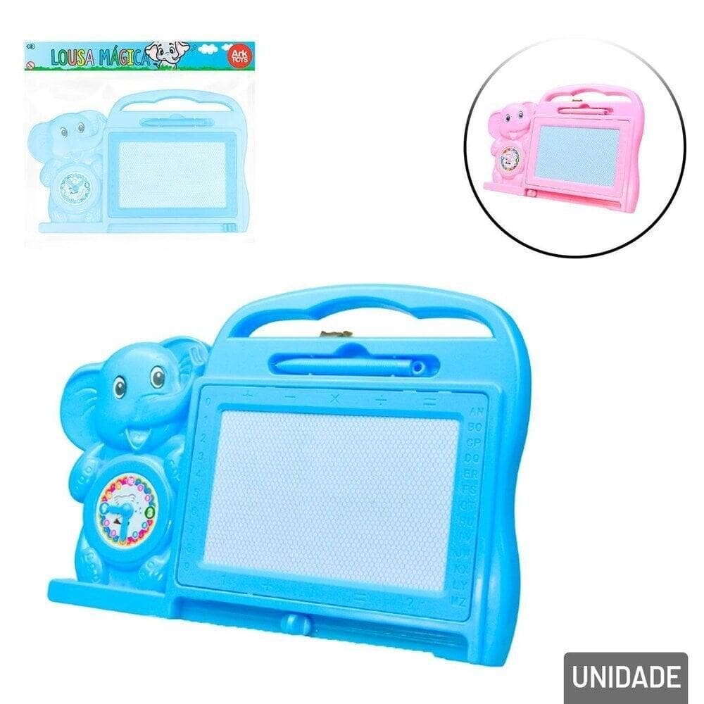 Lousa Mágica 22x33cm Design de Elefante Color - Tudo em Caixa