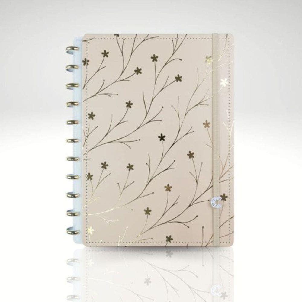 Caderno Miss Floral By Giulia Benite - Caderno Inteligente
