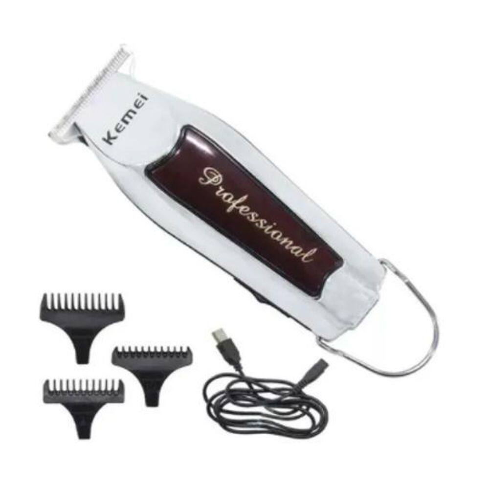 Máquininha Barba Cabelo Acabamento S/Fio