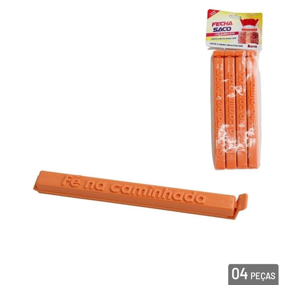 Lacre Para Embalagem 15cm 4 Peças Frases Color - Tudo em Caixa