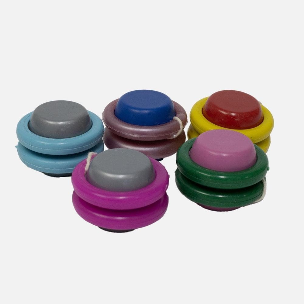 Mini Ioiô de Plástico 2,5cm 10 Peças Colorido - Tudo em Caixa