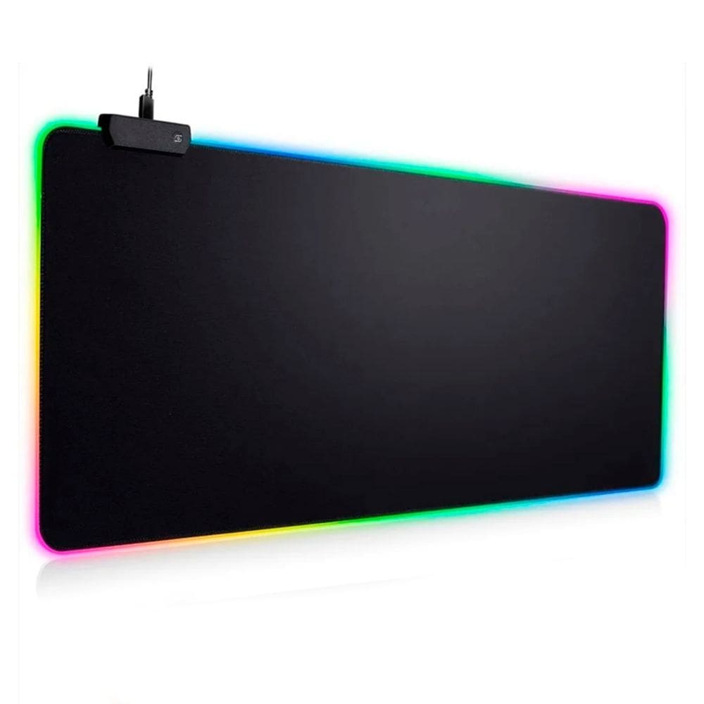 Mouse Pad Gamer RGB LED XXL 80x30cm 4mm USB