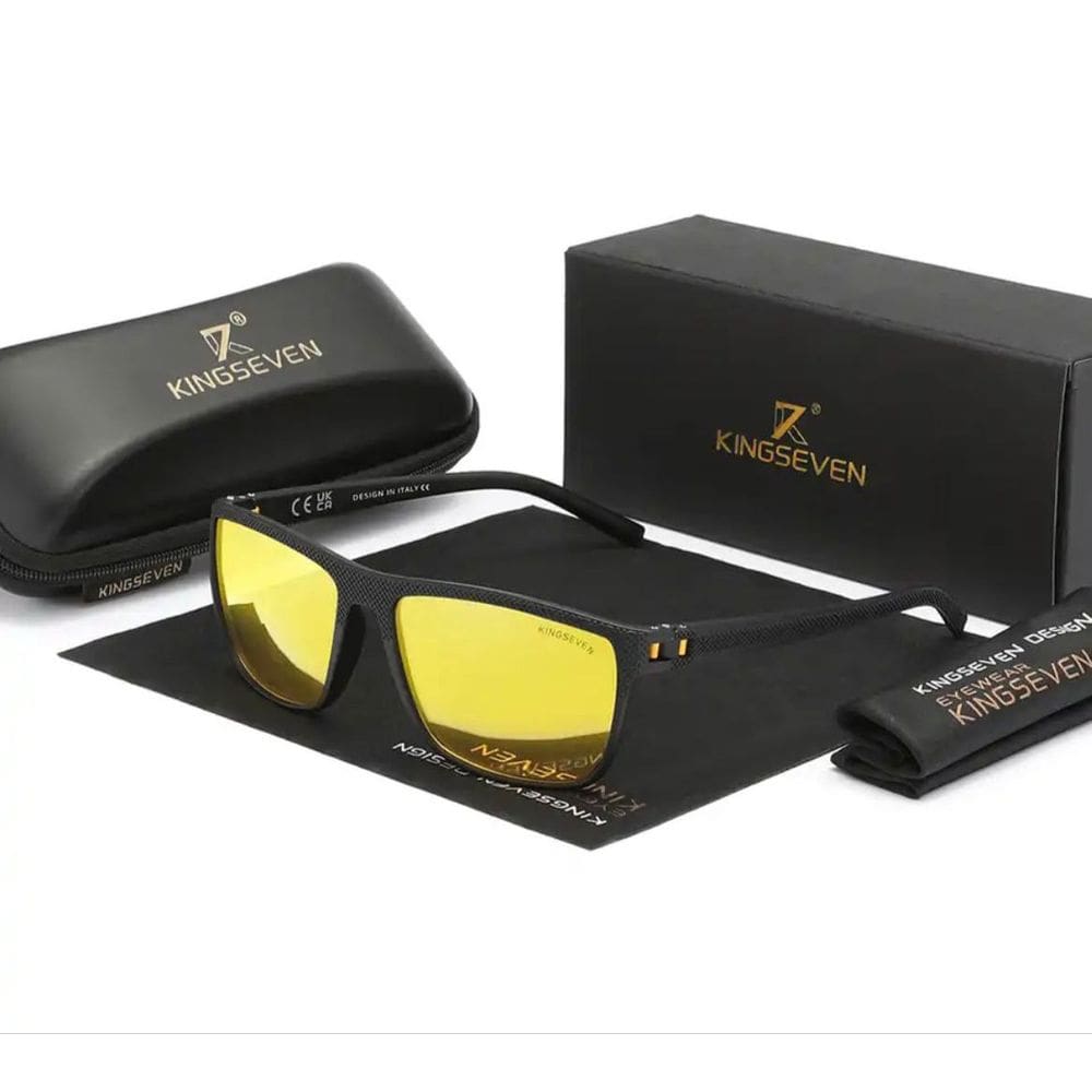 Óculos De Sol Kingseven C17 Polarizado Black Night Vision
