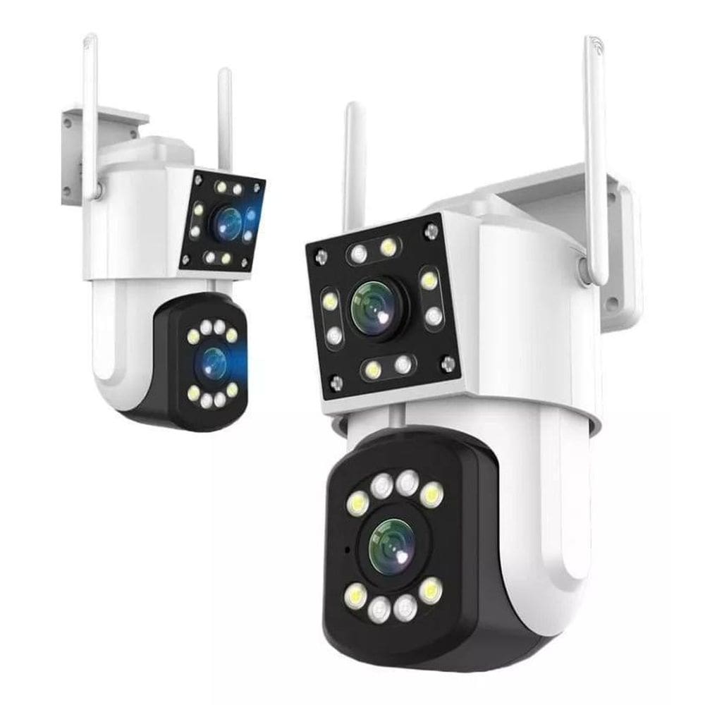 Estilo Em Branco: Câmera Segurança Smart Wi-Fi Zoom 10X Full