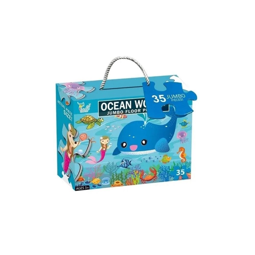 Quebra-cabeça para crianças Marine World 35 peças +3 anos