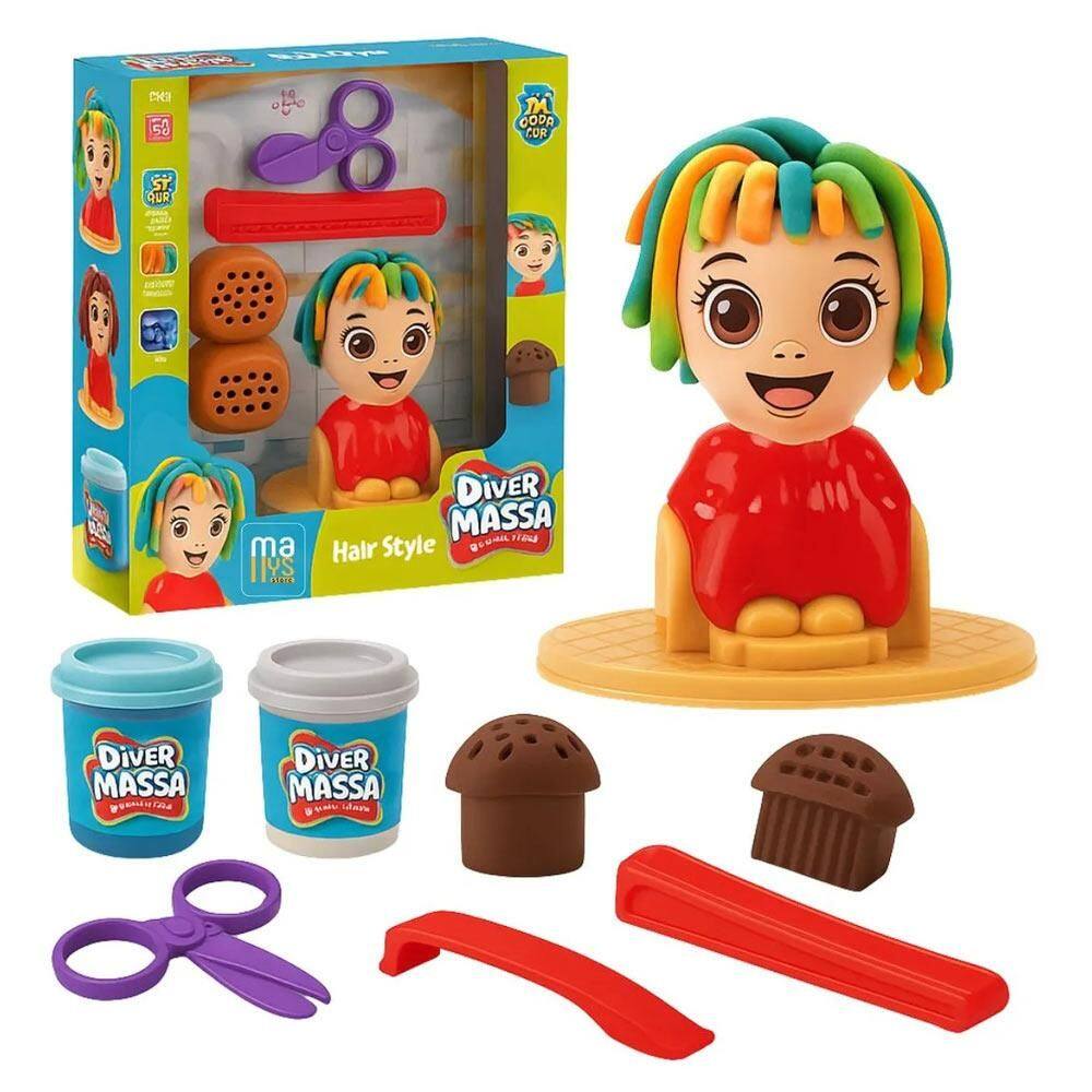 Kit Massinha Hair Style Divertoys