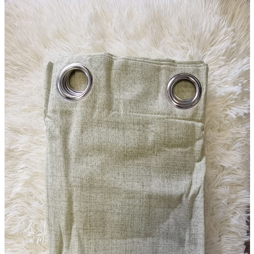 Conjunto de cortinas Blackout, 2 cortinas de cor verde, 230x140cm