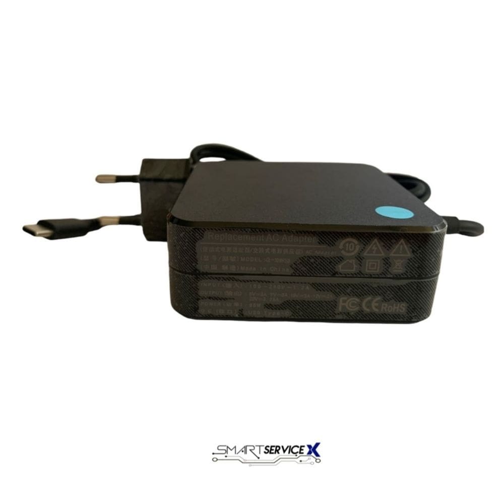 Carregador 65W 20V 3.25A Tipo C para notebook ALTERNATIVO