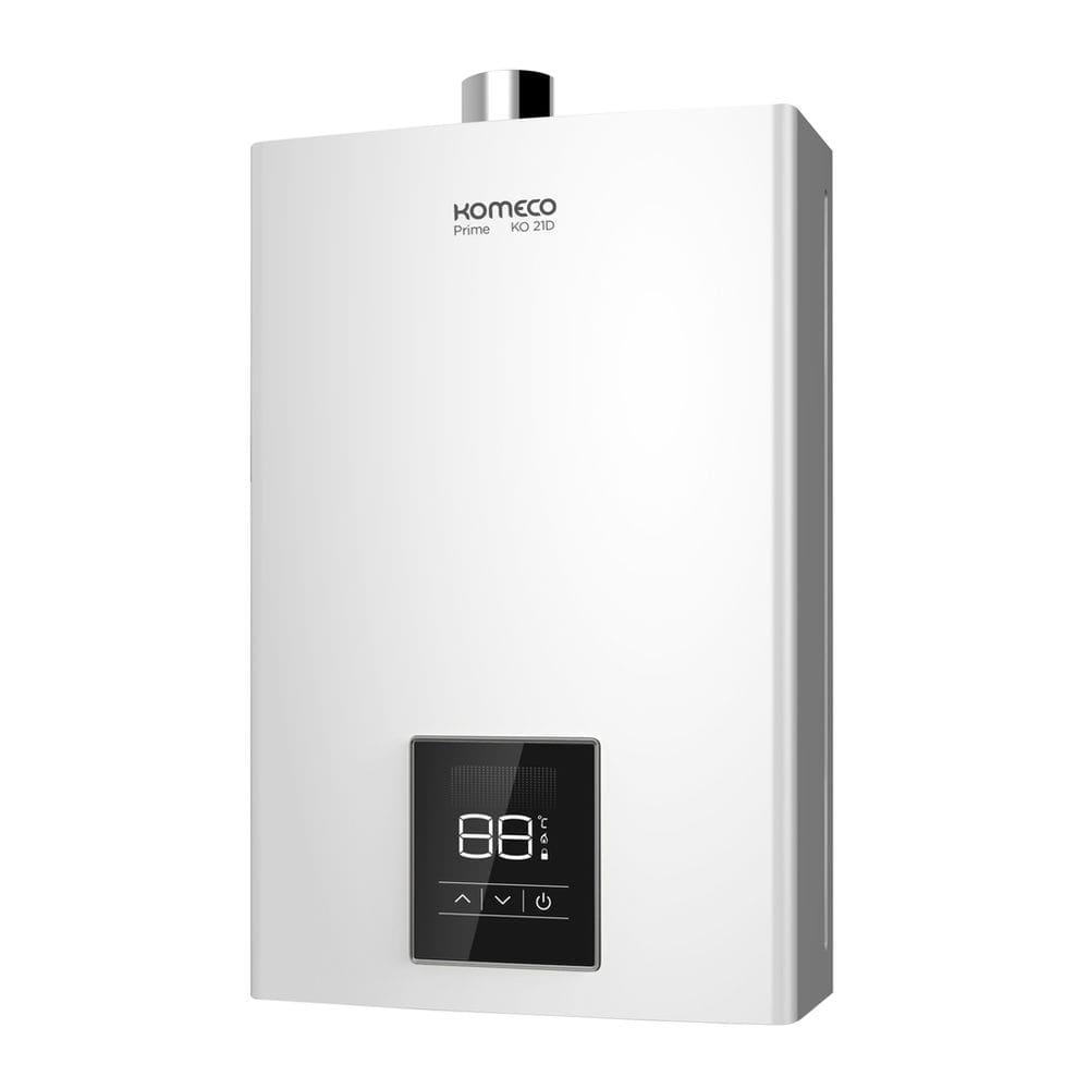 Aquecedor de Água a Gás Komeco GN 21 Litros Prime - Branco