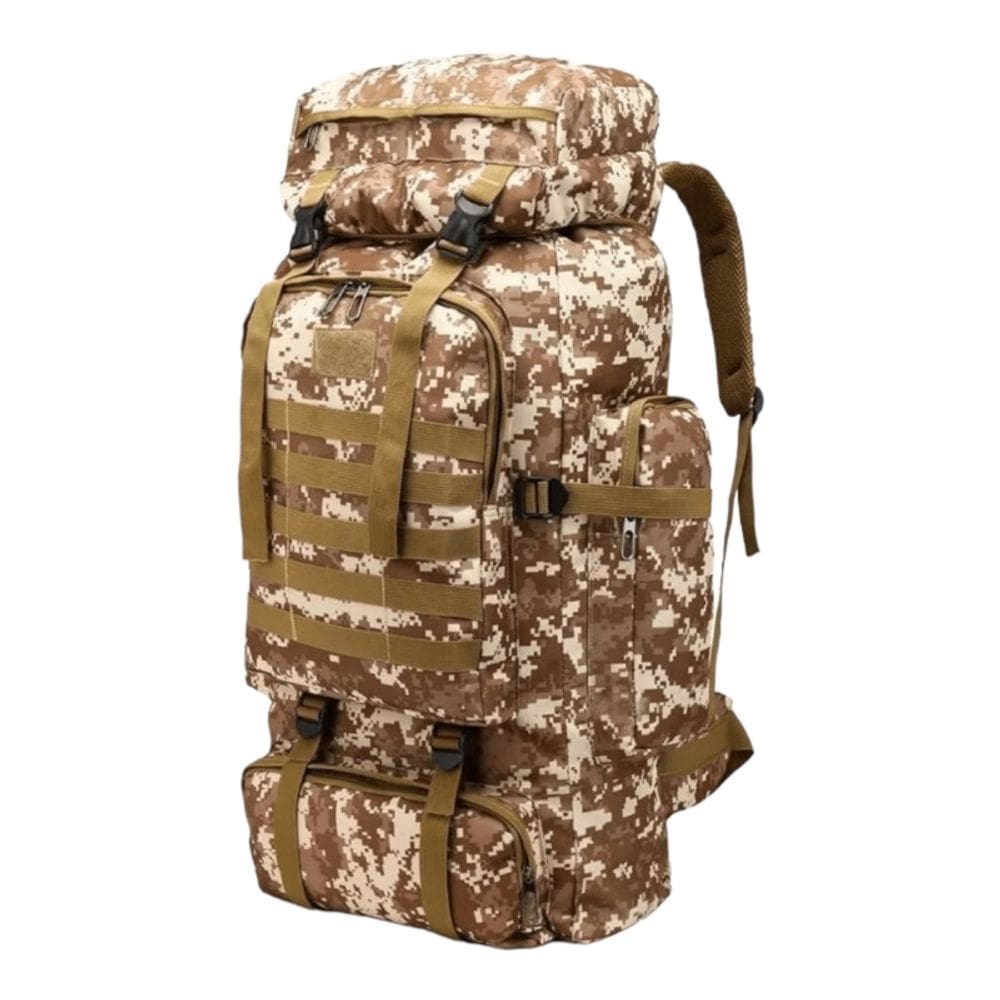 Mochila Tactica Camping Trekking Hiking 80L impermeável