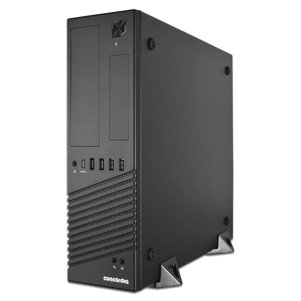 Computador SFF Concórdia Processador Core i5 10400 8GB DDR4 SSD 256GB