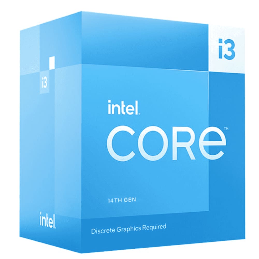 Processador Intel Core i3-14100F 14° Geração LGA 1700 3,50Ghz Cache 12MB Box