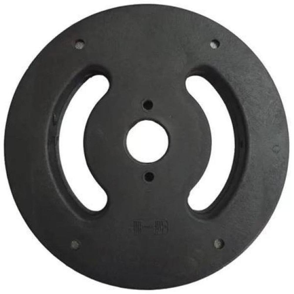 Anilha 10Kg Injetada Dúctil Para Treino Academia Peça 10Kg