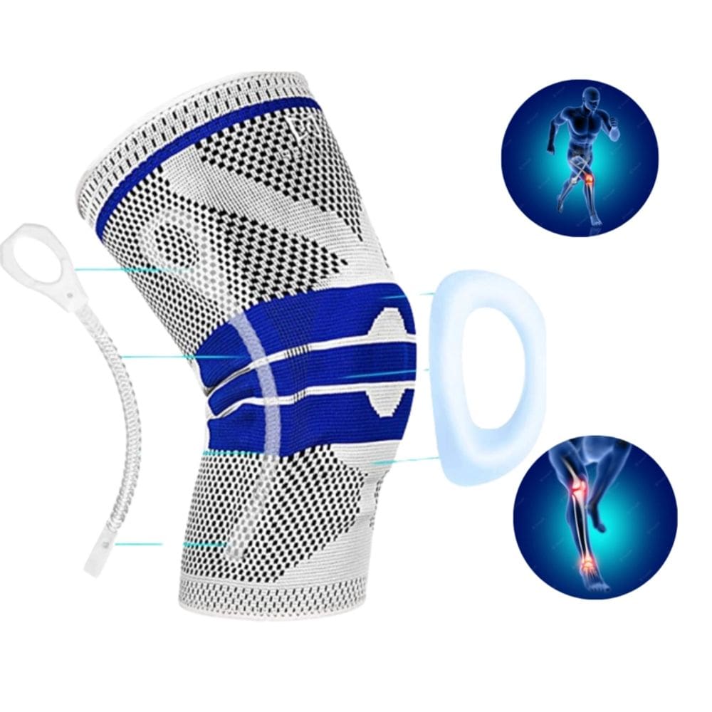 Joelheiras de compressão Bauerfeind Elastic para esportes XL