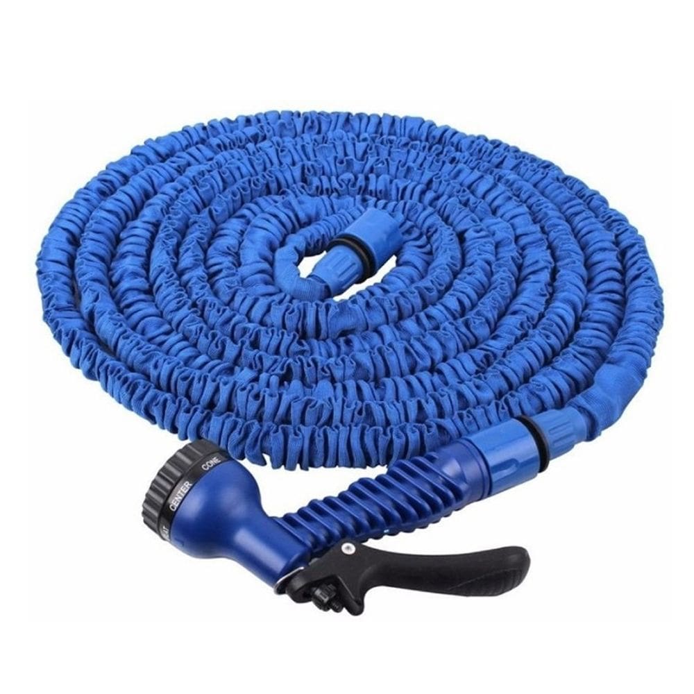 Mangueira expansível retrátil Magic Hose 60m azul