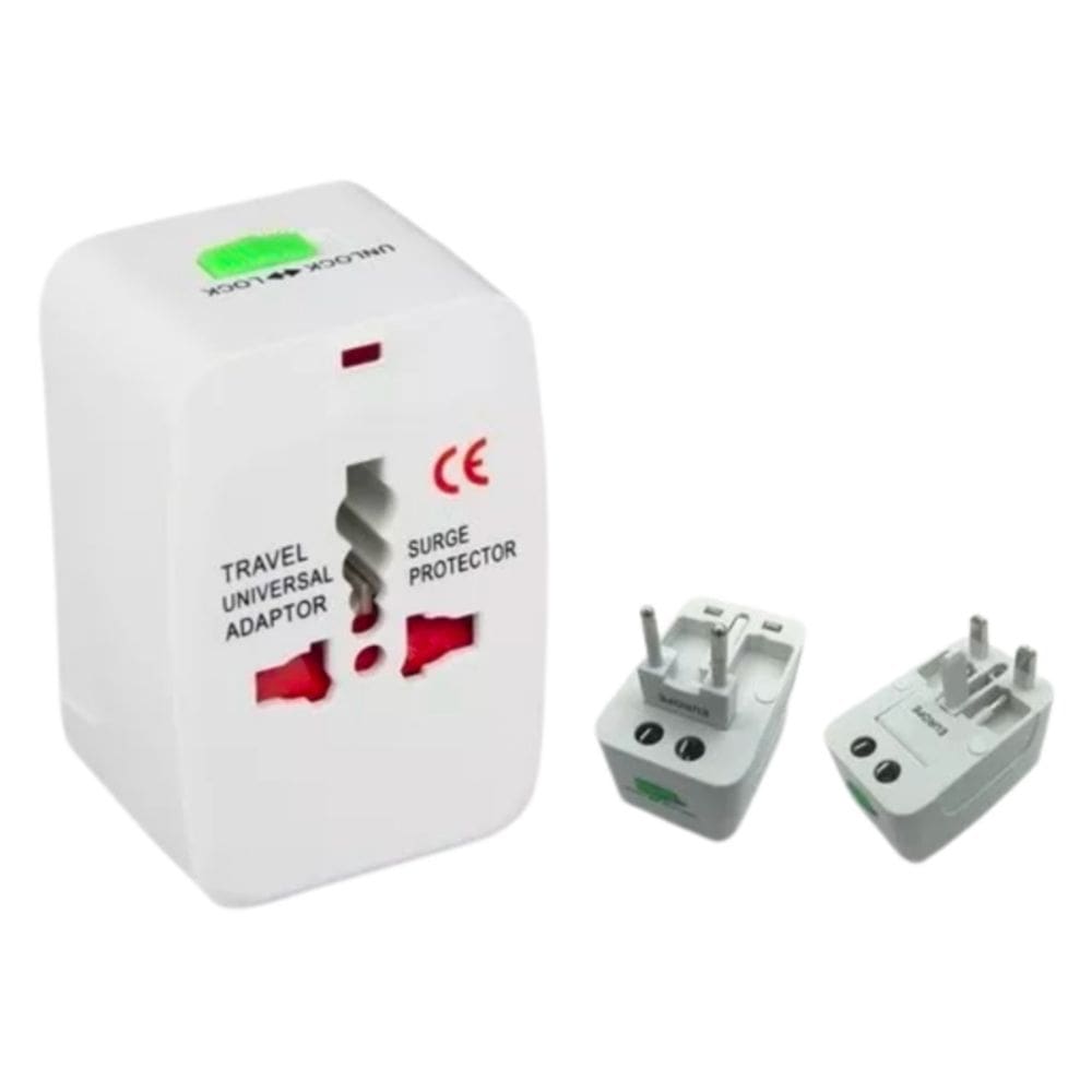 Conector de viagem universal e adaptador