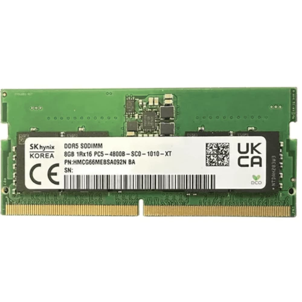 Memória SK Hynix 8GB 4800Mhz DDR5 Sodimm