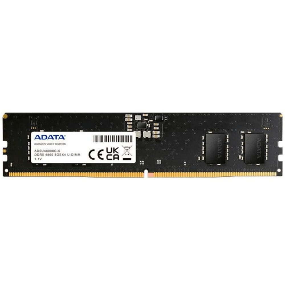 Memoria 8Gb Ddr5 4800Mhz 1.1V Adata Desktop - AD5U48008G-S