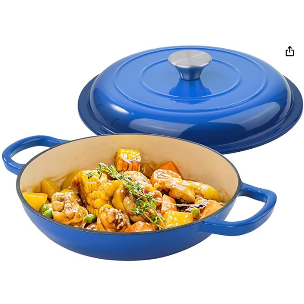 Panela de Ferro Fundido Esmaltado - Tudo em Caixa