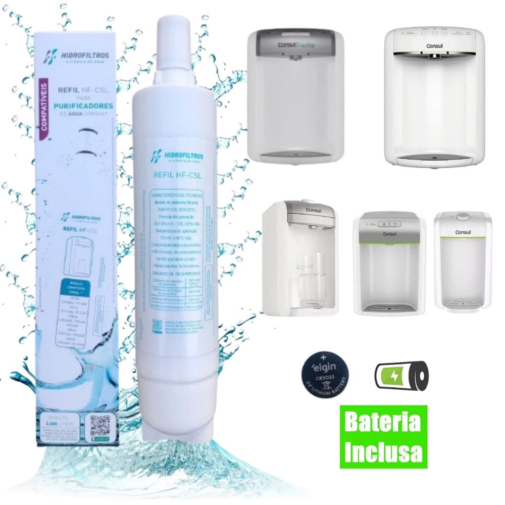 Refil Compatível Purificador Consul CIX06AX CIX01AX