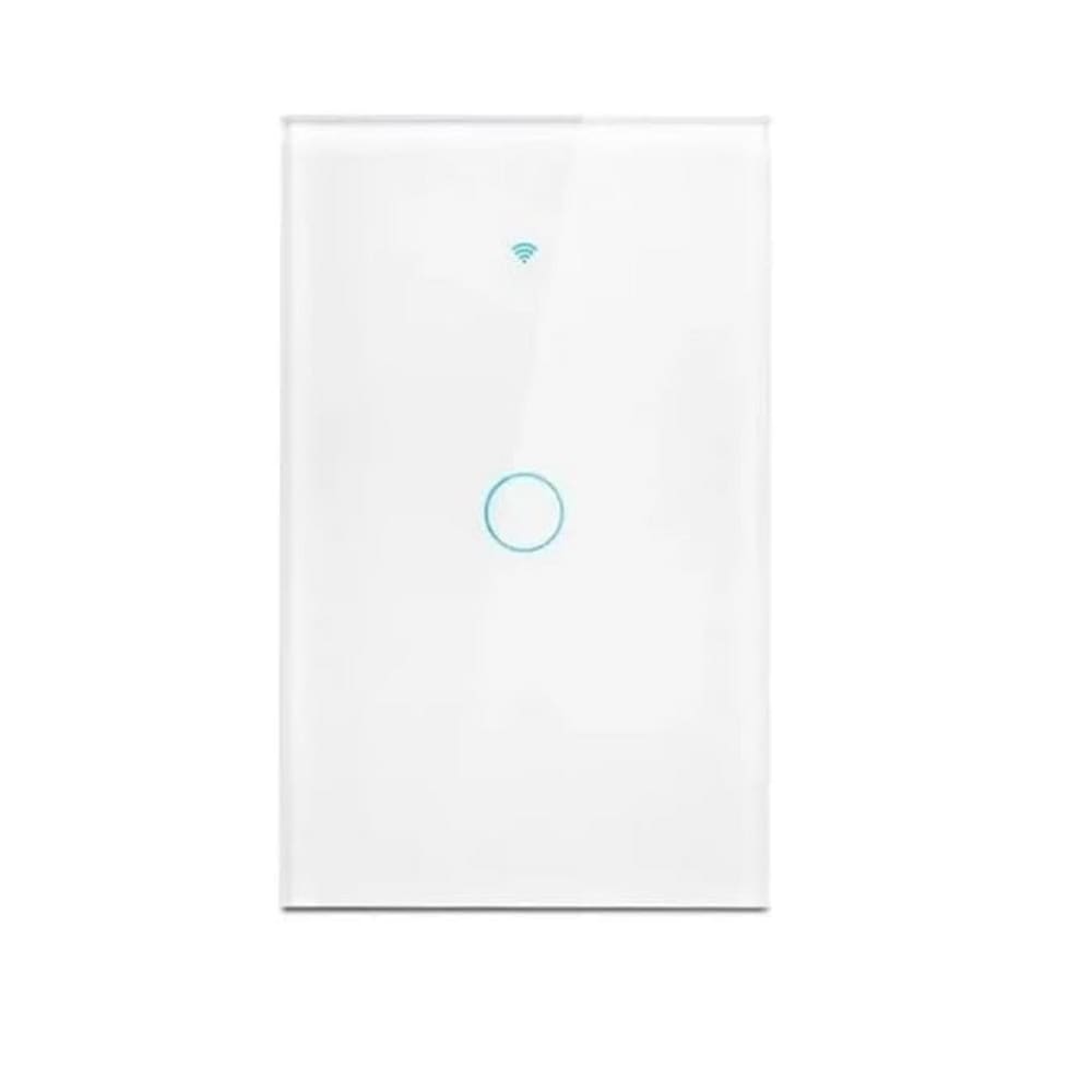 Interruptor Touch Inteligente Wifi 1 Botão - Tudo em Caixa