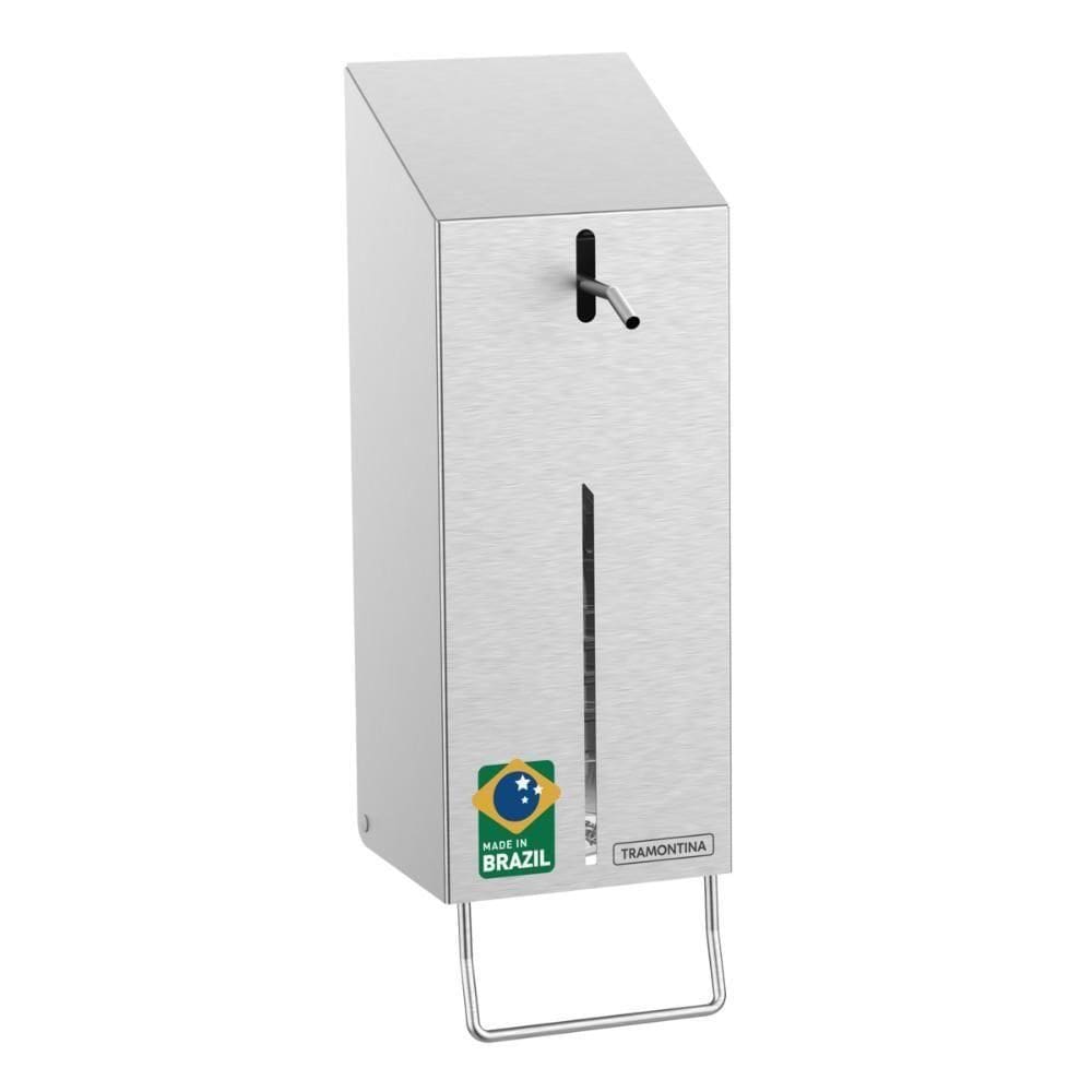 Dispenser Para Sabão E álcool Gel Tramontina Inox 500 Ml