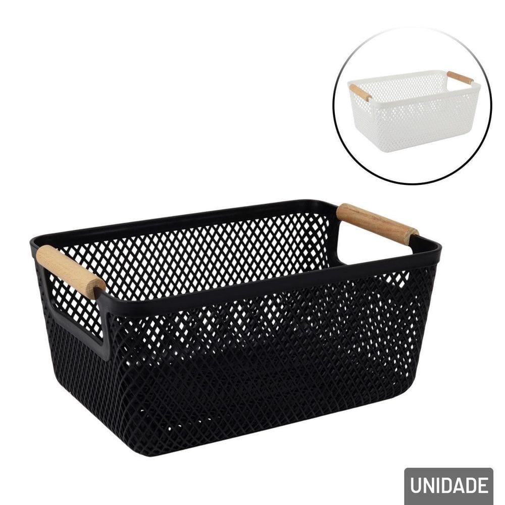 Organizador Multiuso Plástico 12x26cm Color - Tudo em Caixa
