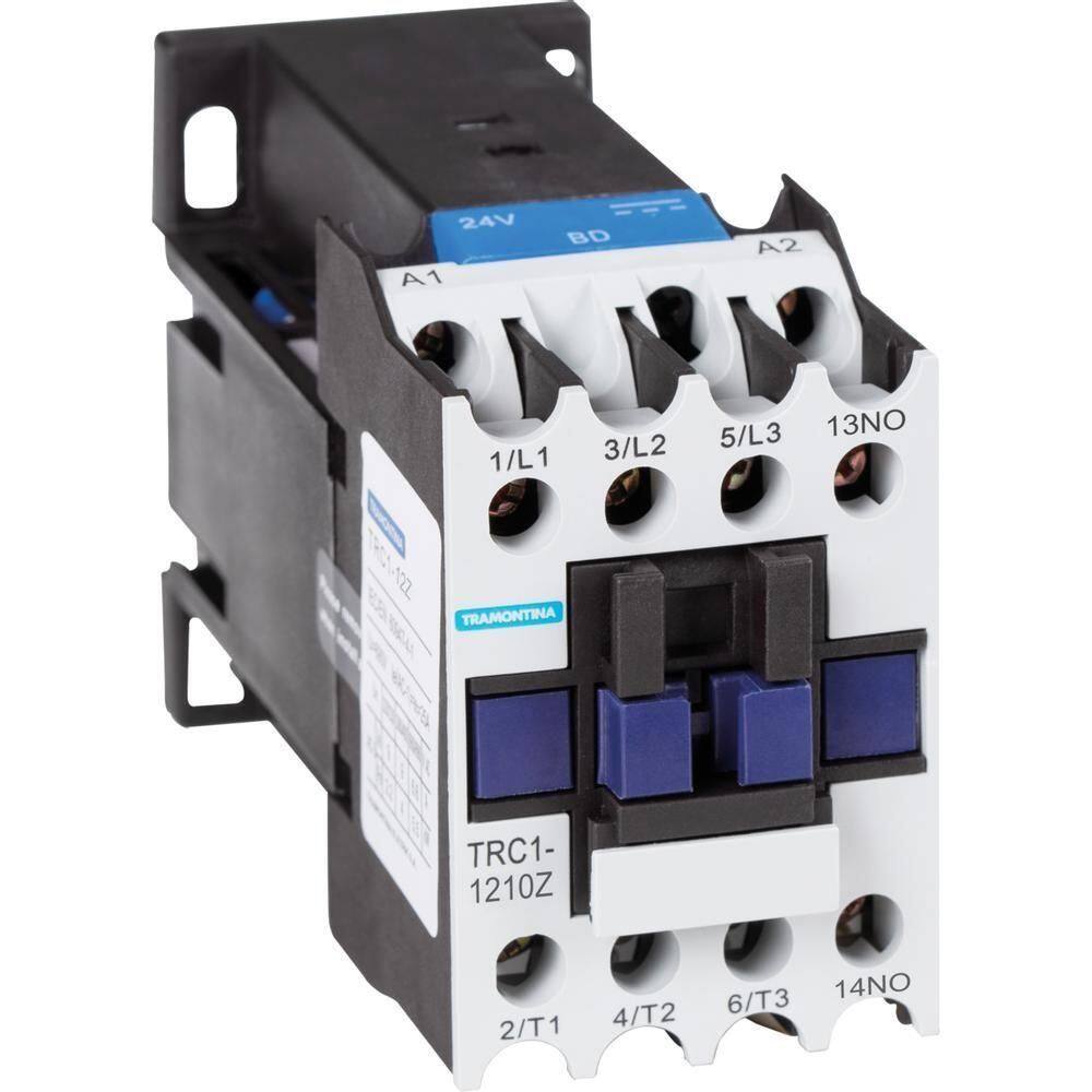 Contator Tripolar Trc1-1210z 12a 24vcc 1na