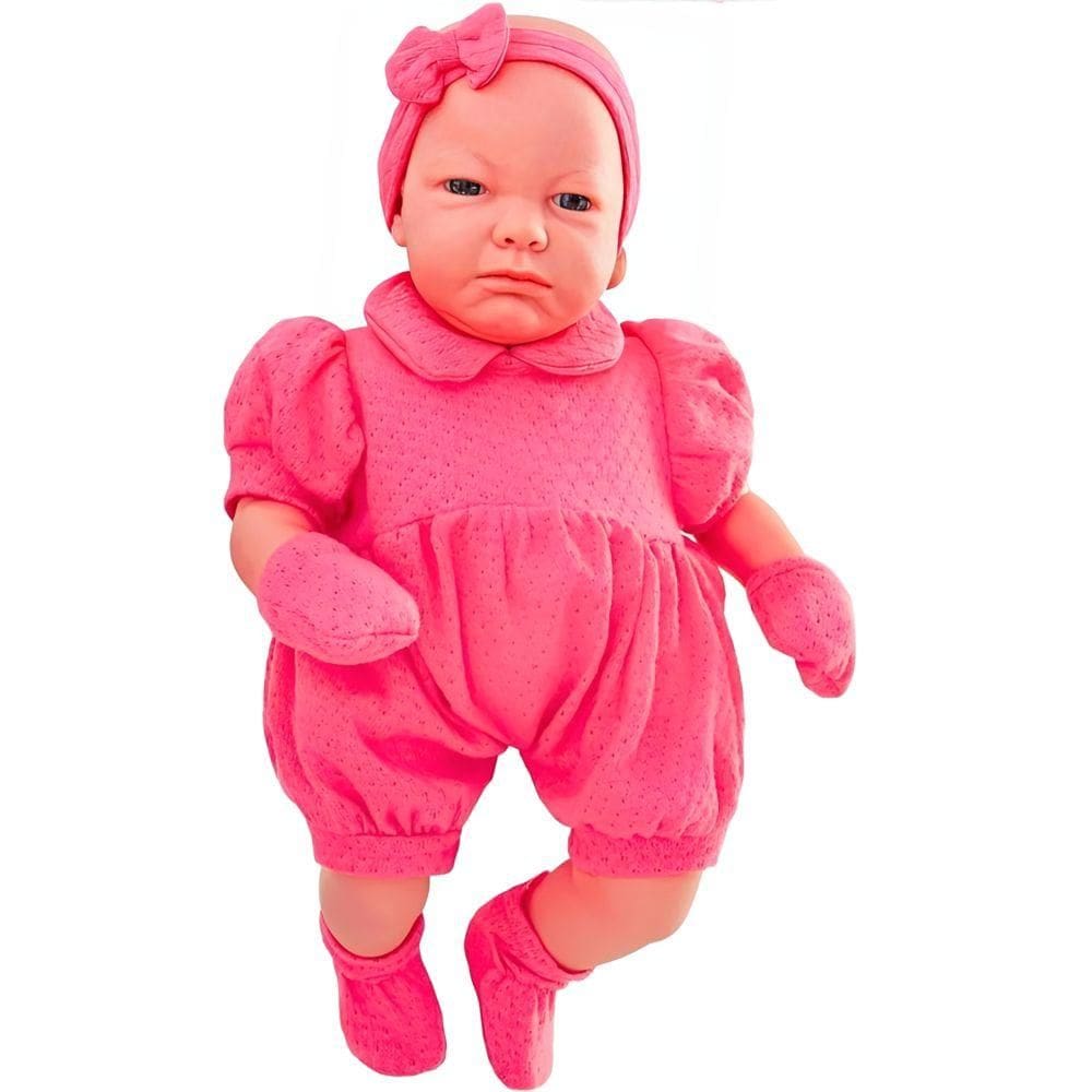 Boneca Bebê Real Coleção Expressões Quero Carinho 5084 Roma