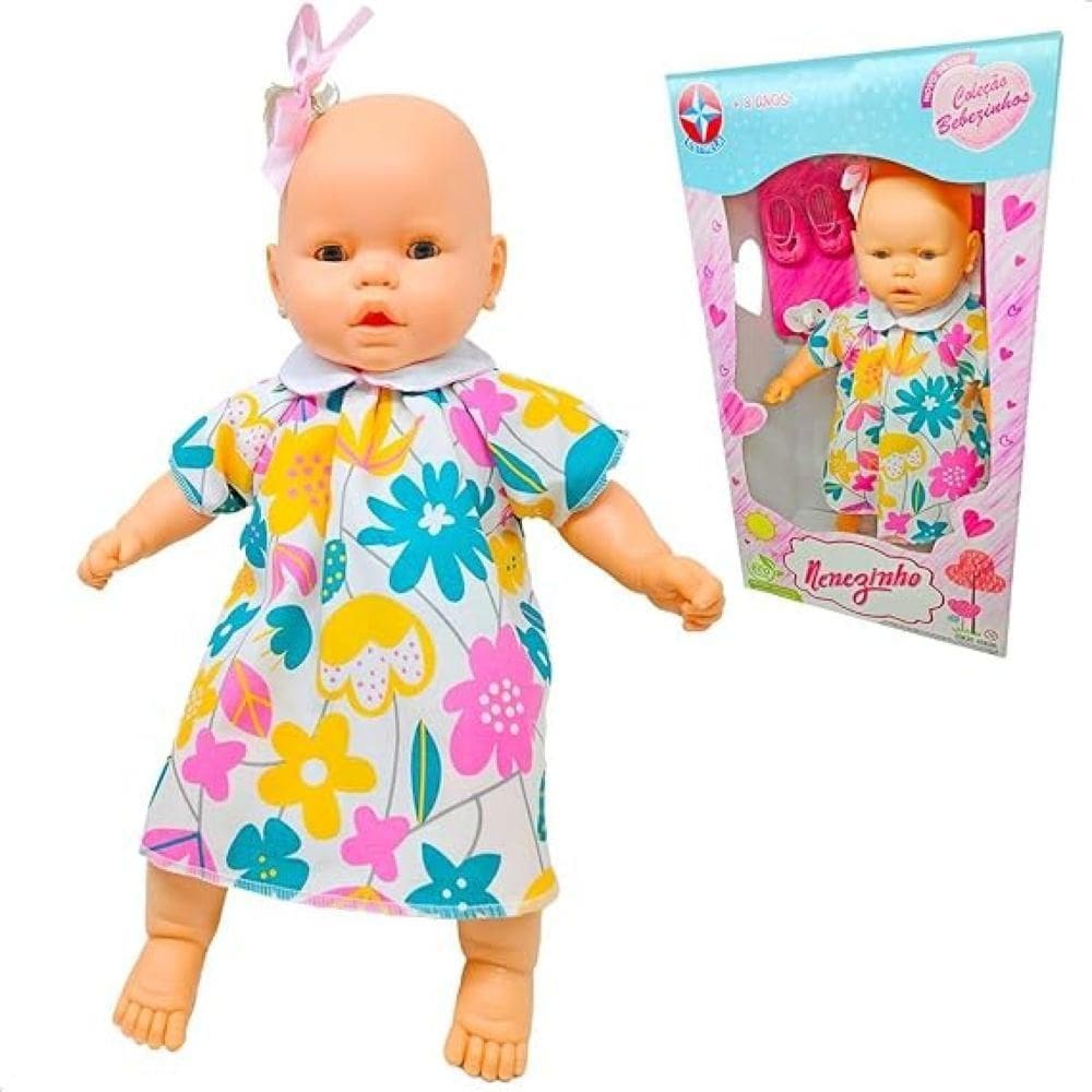 Boneca Nenezinho 44 cm Coleção Bebezinhos 803241 - Estrela