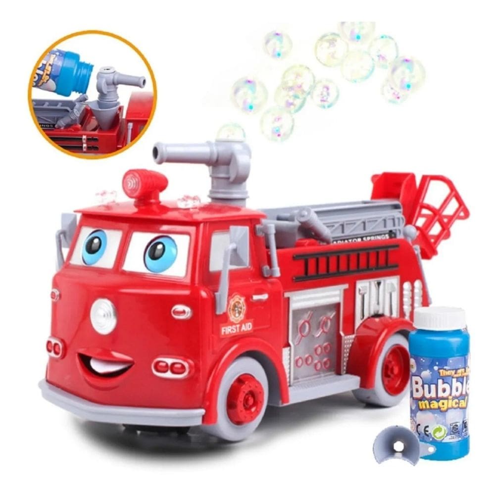 Bubble Machine Truck Spear Bubbles com solução Bubble