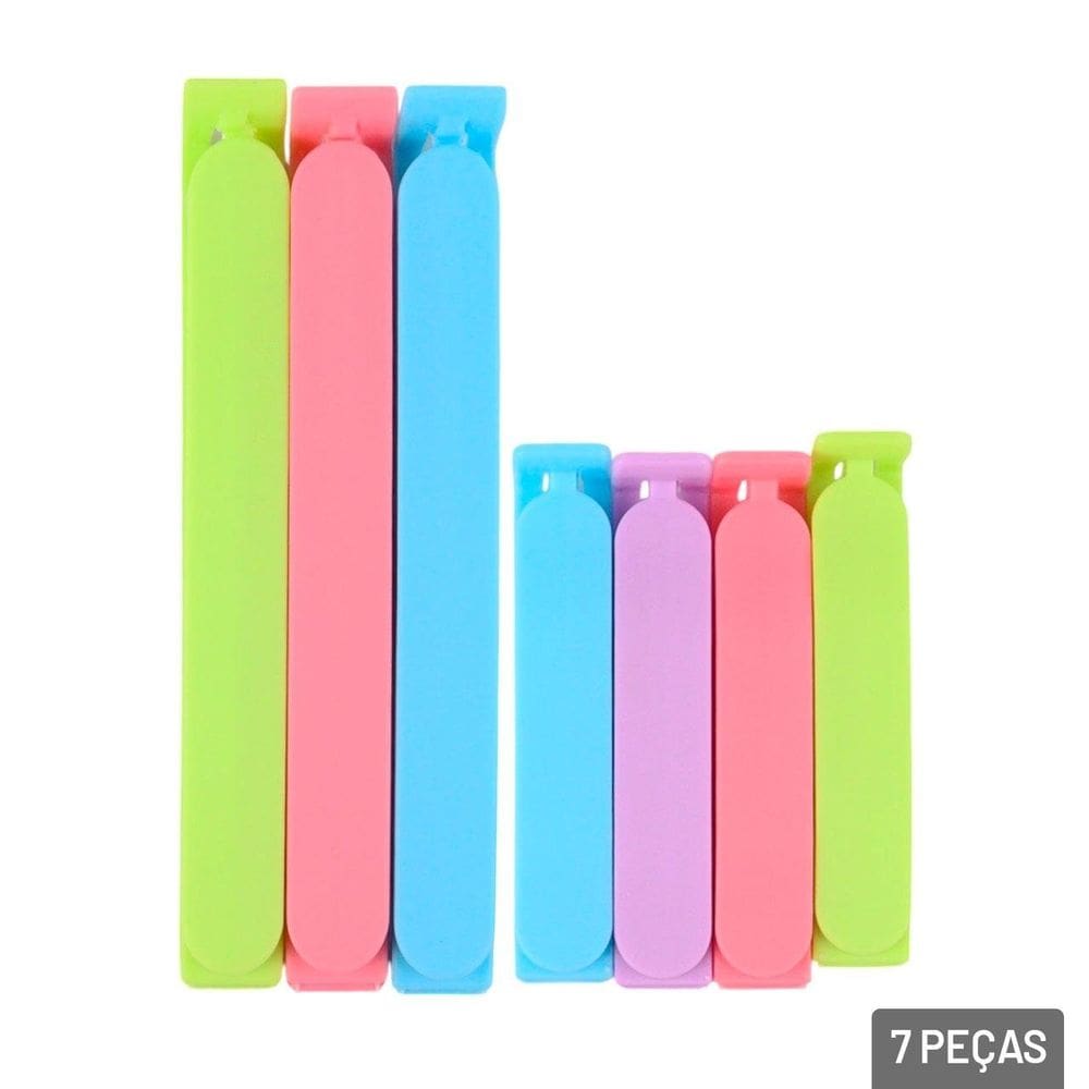 Lacre Para Embalagem 7 Peças Tamanhos - Tudo em Caixa