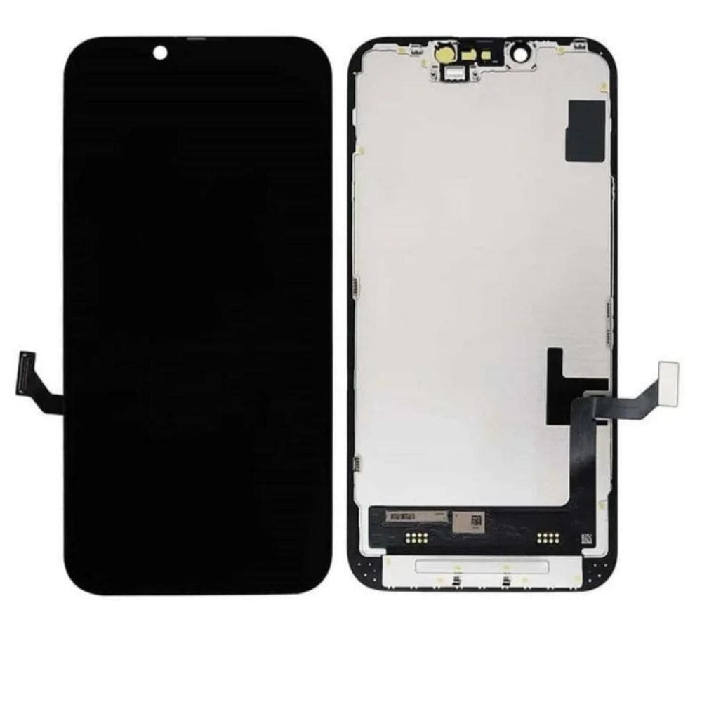 Conjunto Tela Iph 14 - Preto, Somente Iph 14 Normal