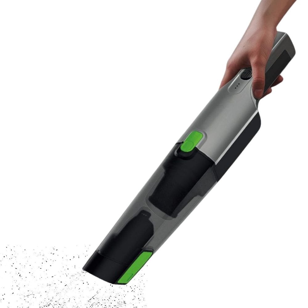 Mini Aspirador de Pó Portátil Sem Fio Potente 90W 7kpa USB-C Fogomax de Mão com Acessórios