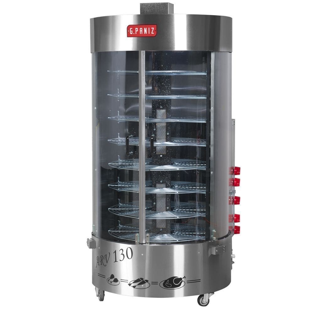 Assador Rotativo Vertical Giratória Á gás ARV130 QC G.Paniz Bivolt