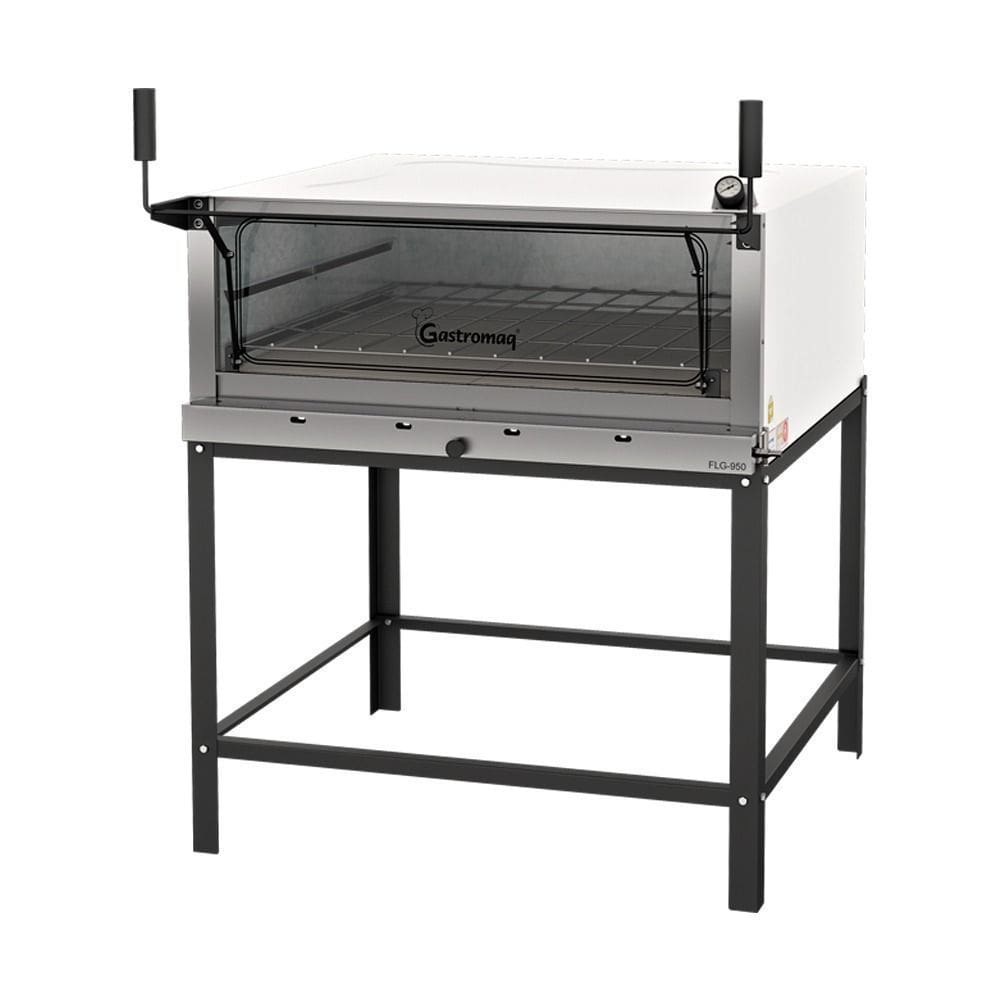 Forno Lastro a Gás Porta Guilhotina FLG950PG Gastromaq