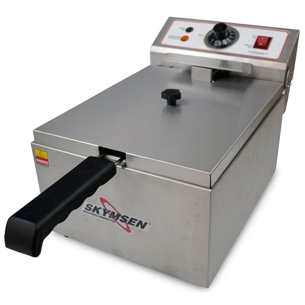 Fritadeira Elétrica 1 Cuba FE10N Skymsen Fritadeira Elétrica 1 Cuba 220v