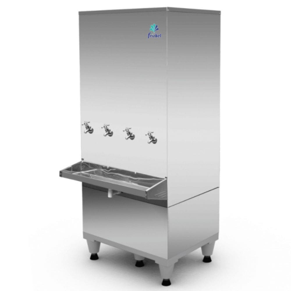 Bebedouro Industrial Coluna 200 Litros RA20 Inox Frisbel 220V