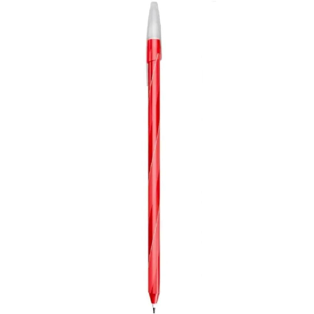 Caneta Esferografica 0.7 Cis Spiro Glow - Vermelho