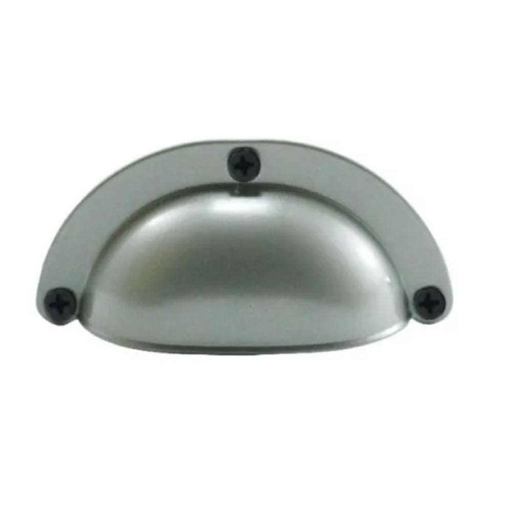 Puxador Móveis Retrô Concha Metal Colonial Champagne