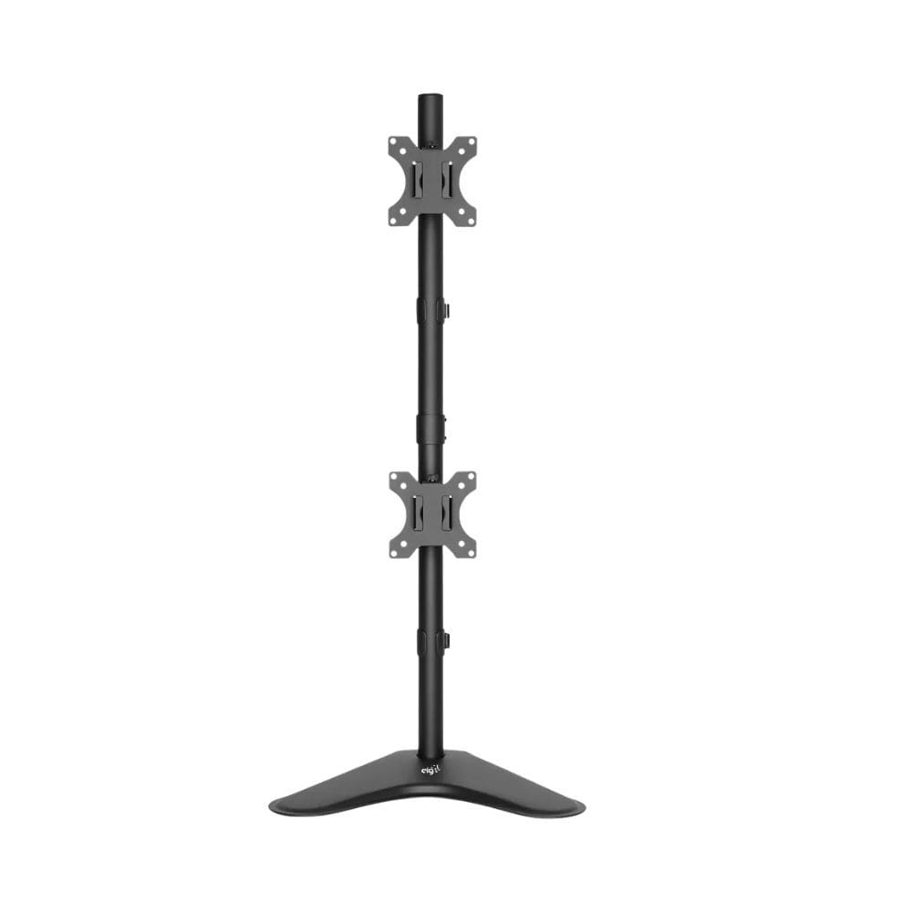 Suporte para 2 Monitores ELG T80N2V Ergonômico Articulado 15” A 32” em Aço Carbono